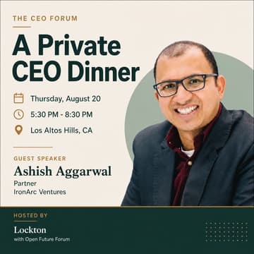Cover Image for CEO PRIVATE DINNER