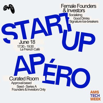 Cover Image for Female Founders & Investors: Curated Startup Apéro
