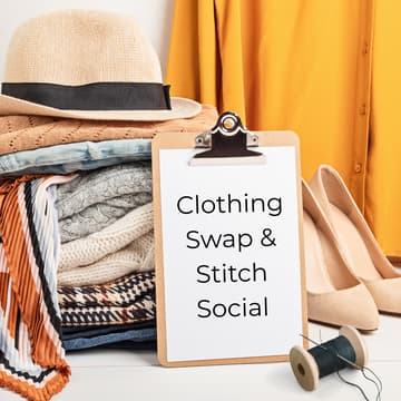 Cover Image for Clothing Swap & Stitch Social