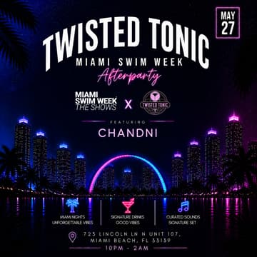 Cover Image for Miami Swim Week® The Shows x Twisted Tonic Rooftop: Afterparty
