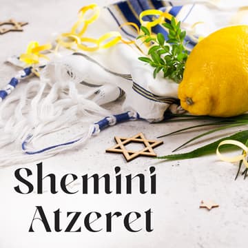 Cover Image for Friday Shemini Atzeret Shabbat Dinner