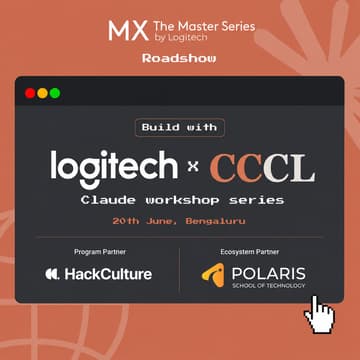 Cover Image for Build with Claude Code x Logitech Workshop Series