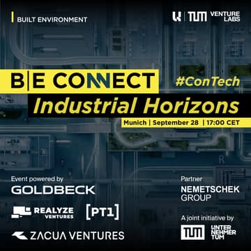 Cover Image for B|E Connect – Industrial Horizons: Where Physical-World Intelligence, Robotics, and Sensing Redefine Construction