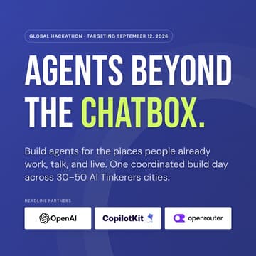 Cover Image for Global AI Hackathon