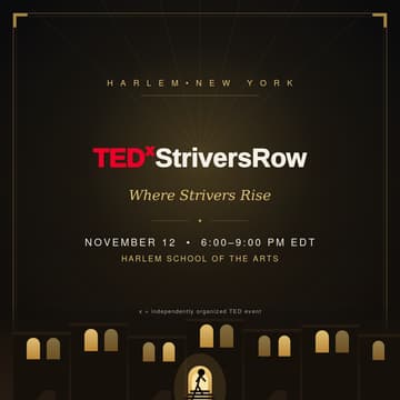 Cover Image for TEDxStriversRow