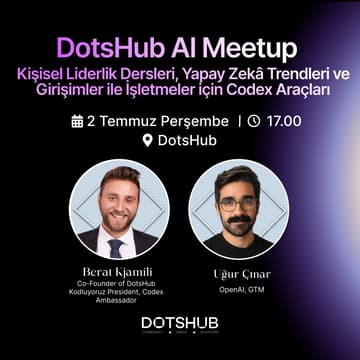 AI Meetup with Uğur Çınar, GTM @OpenAI için kapak görseli