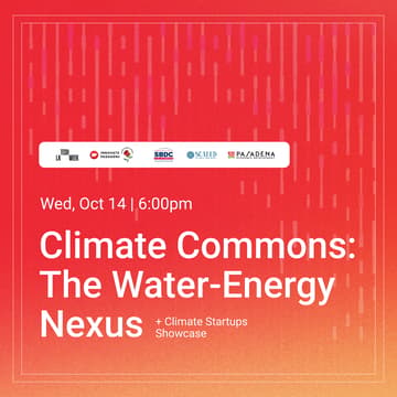 Cover Image for The Water-Energy Nexus: Pasadena Edition
