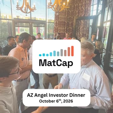Cover Image for MatCap Angel Investor Dinner