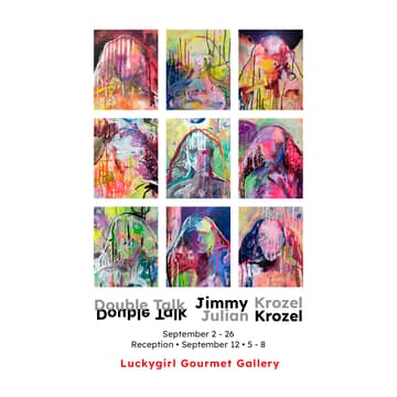 Cover Image for Double Talk Double Talk Opening Reception