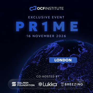 Cover Image for Pr1me [London Series] - Exclusive Dinner for Web3 Finance