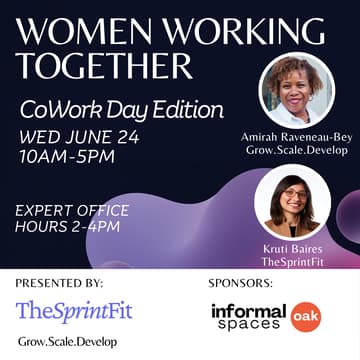 Cover Image for Women Working Together - CoWork Day Edition