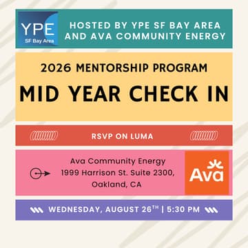 Cover Image for YPE 2026 Mentorship Program Mid Year Check In