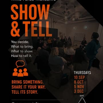 Cover Image for THIRD PLACE THURSDAY SALON — SHOW & TELL