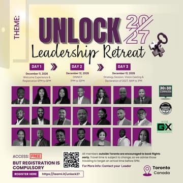 Cover Image for UNLOCK 2027 LEADERSHIP RETREAT