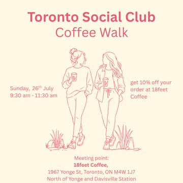 Cover Image for TO Social Club - Coffee Walk