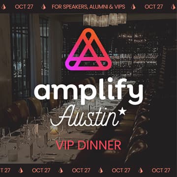 Cover Image for Amplify Austin VIP Dinner
