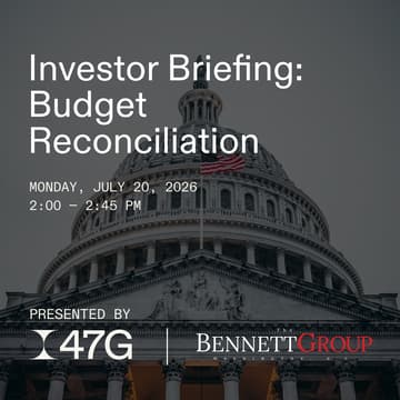 Cover Image for Investor Briefing: Budget Reconciliation