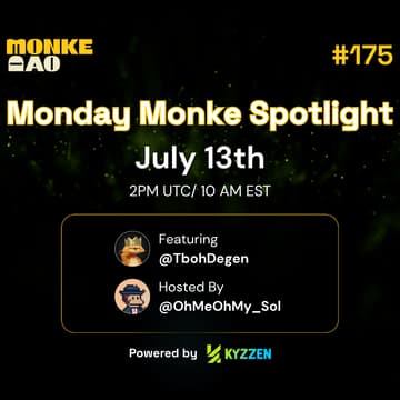 Cover Image for Monday Monke Spotlight #175 ft. Greater Fools - Powered by Kyzzen