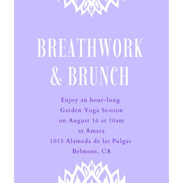 Breathwork and Brunch