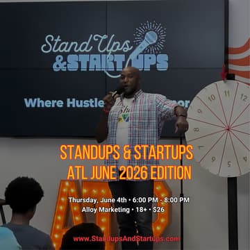 Cover Image for Standups & Startups - ATL June 2026 Edition