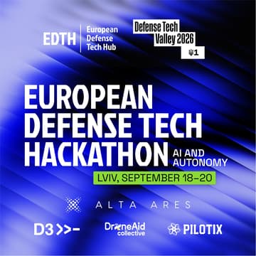 Cover Image for European Defense Tech Hackathon - Lviv
