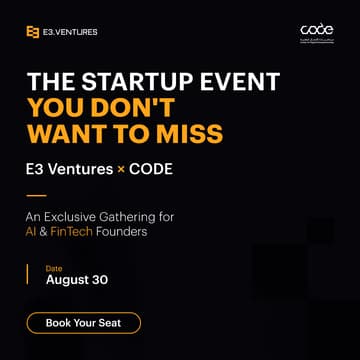 Cover Image for E3 Ventures × CODE | Accelerator Launch & Ecosystem Networking