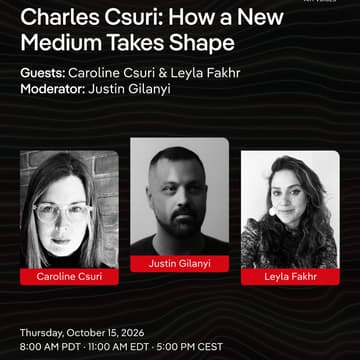 Cover Image for Charles Csuri: How a New Medium Takes Shape