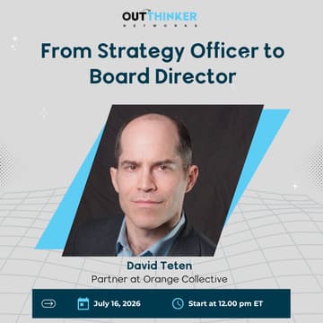 Cover Image for From Strategy Officer to Board Director