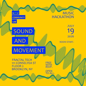 Cover Image for Sound and Movement Hackathon