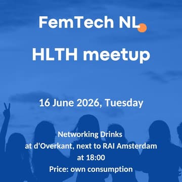Cover Image for FemTech NL: HLTH meetup