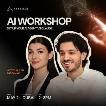 Cover Image for AI Workshop: Set up your AI agent vs Claude | Hosted by Elisa and Sanjay - 2nd Session
