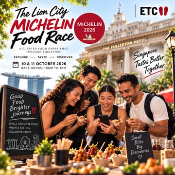 Cover Image for The Lion City Michelin Food Race 2026 - 11 Oct