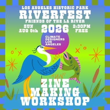 Cover Image for 🎨Zine Making Workshop at RiverFest!