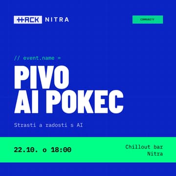 Cover Image for HackNitra: Pivo AI Pokec