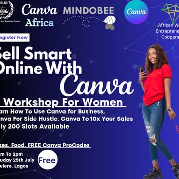 Cover Image for Sell Smart Online With Canva - A Workshop For Women