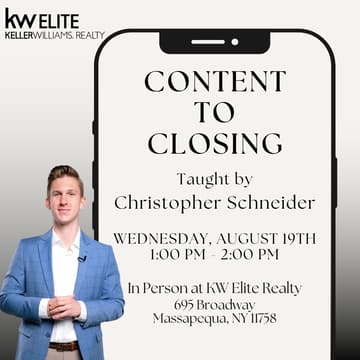 Cover Image for Content to Closing