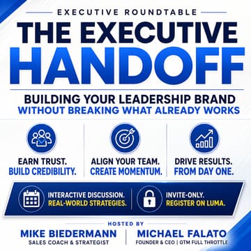 Cover Image for The Executive Handoff - Building Your Leadership Brand Without Breaking What Already Works