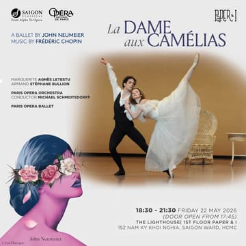 Cover Image for Evening Ballet Screening: KAMELIENDAME Neumeier / Chopin, 2008 (22.5.2026)