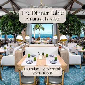Cover Image for The Dinner Table at Amara (Edgewater)