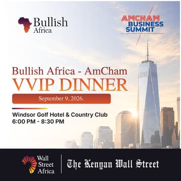 Cover Image for Bullish Africa - AmCham VVIP Dinner