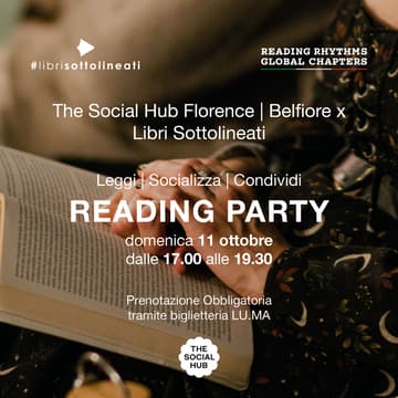 Cover Image for Reading Party Firenze: domenica 11 ottobre