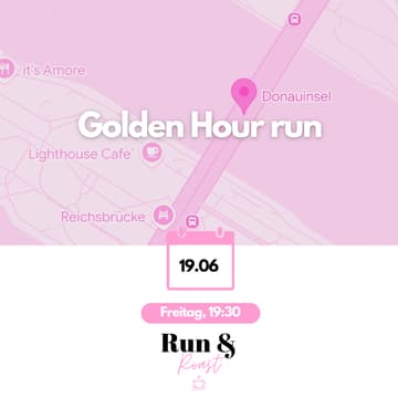Cover Image for Golden hour Donauinsel Run 🏃‍♀️ 🌅