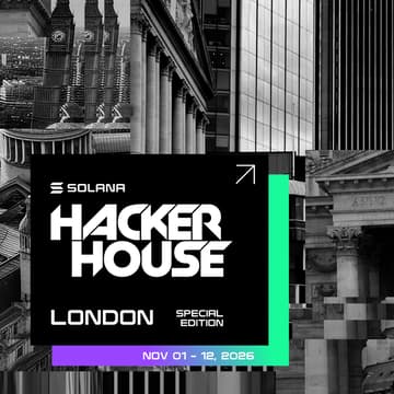 Cover Image for Solana Hacker House - London