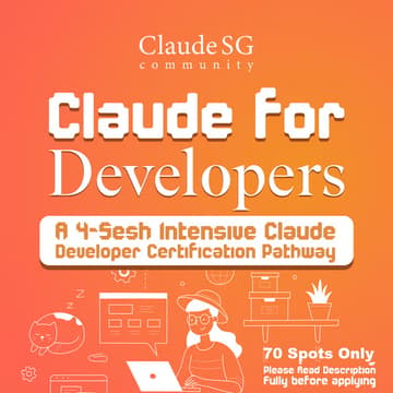 Cover Image for Claude for Developers 4-Session Course (Sign Up)