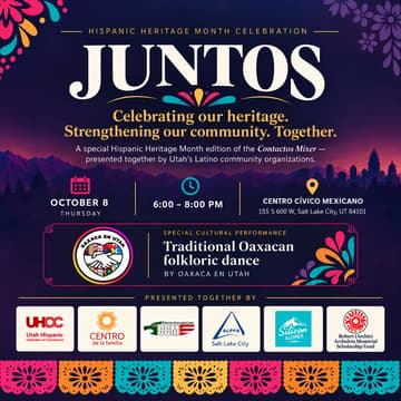 Cover Image for Hispanic Heritage Month Celebration Juntos 🎉