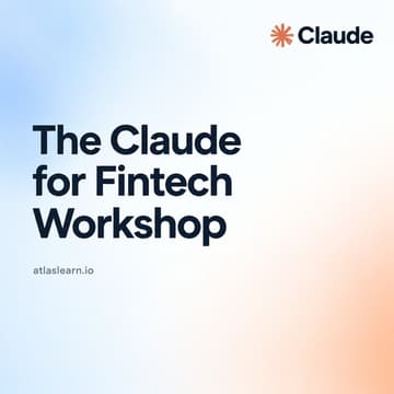 Cover Image for The Claude for Fintech Workshop