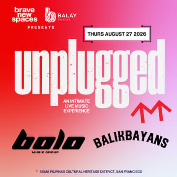 Cover Image for Brave New Spaces Unplugged Launch with Ruby Ibarra, Bolo Music & Balikbayans