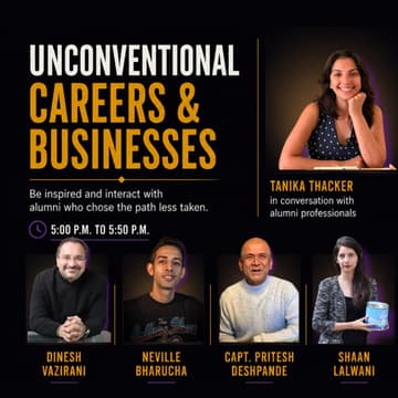 Cover Image for Unconventional Careers & Businesses: Tanika Thacker in conversation with alumni professionals | Cathedral Alumni Business Showcase 2026