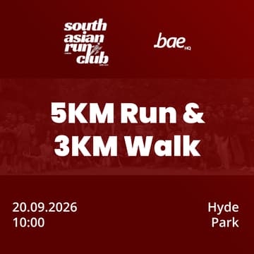 Cover Image for SARC x Bae - 5k run & 3k Walk
