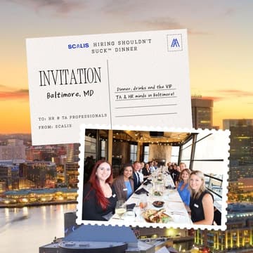 Cover Image for Hiring Shouldn't Suck™ Dinner (Baltimore - 11/17/26)